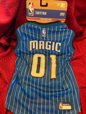 NBA Orlando Magic Blue & White Pet Jersey